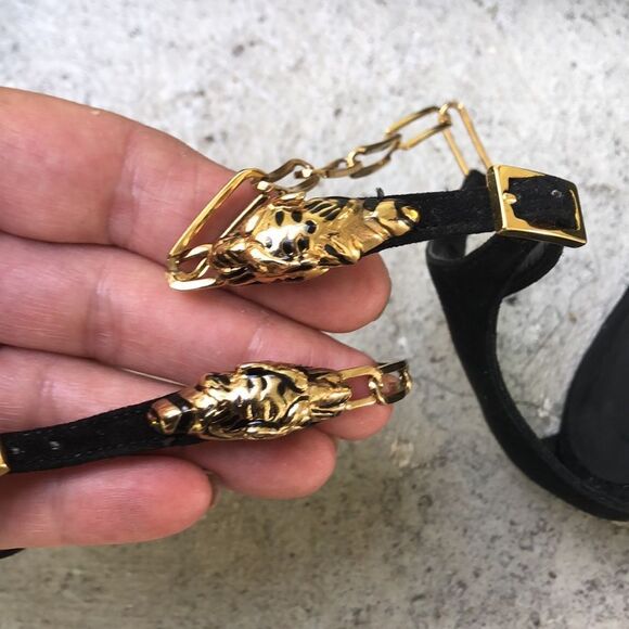 Gucci suede leopard heels - Picture 10 of 13